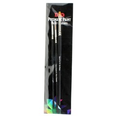 Prismatic Paint - Paint Brush Set - 3x Synthetic Brushes